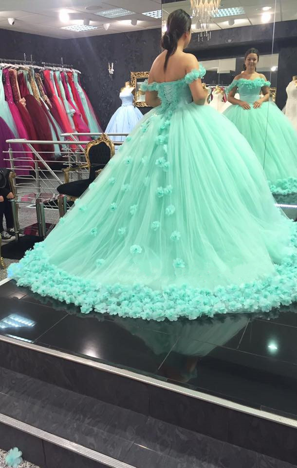 mint green prom dresses 2018